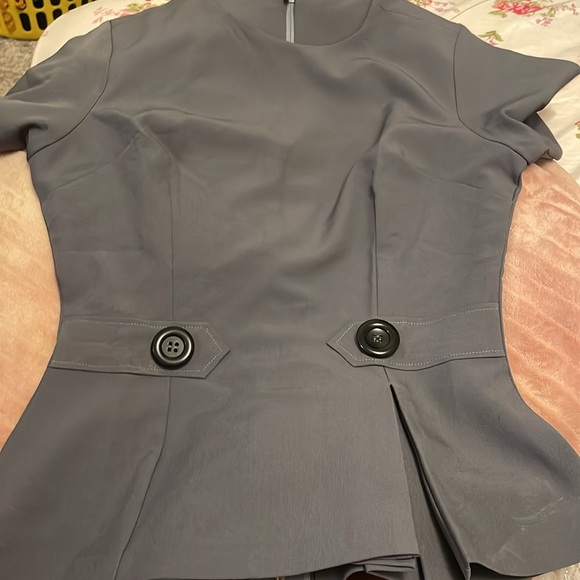 DONNA MAISON 2 PIECE SUIT IN GREY - Picture 3 of 4